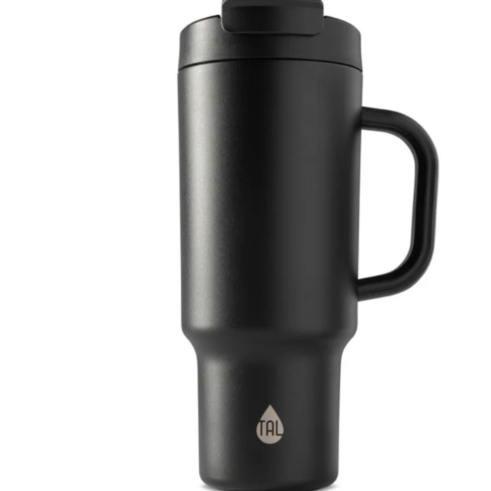 TAL Stainless Steel Hudson Tumbler with Straw 40 fl oz, Gray